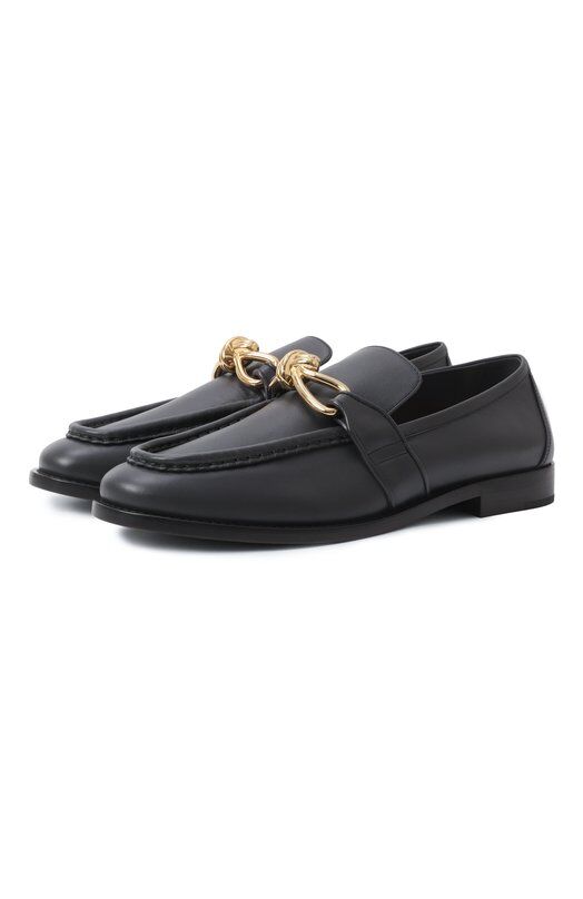 Кожаные лоферы Astaire Bottega Veneta 796447 V4R30 фото 1