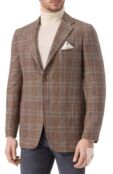 Пиджак из кашемира и шерсти Kiton UG81K0610E59 фото 4