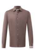 Хлопковая рубашка Kiton UMCNERH0923413 фото 1