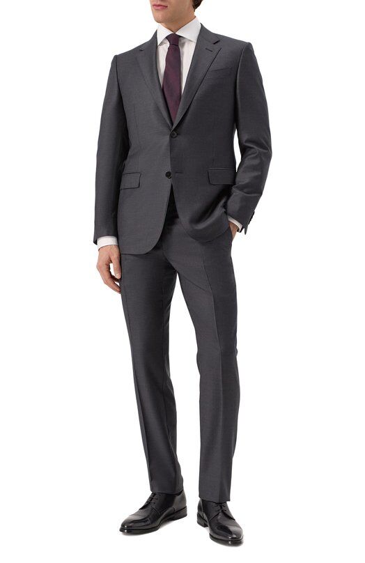 Шерстяной костюм Zegna 221225/C22684 фото 1