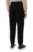 Джоггеры из хлопка и кашемира Brunello Cucinelli MM831B2332 фото 4