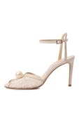 Комбинированные босоножки Sacora 85 Jimmy Choo SAC0RA 85/FXW фото 4