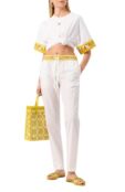 Комбинированные шлепанцы Bianca Dolce & Gabbana CQ0571/AV804 фото 2