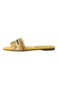 Комбинированные шлепанцы Bianca Dolce & Gabbana CQ0571/AV804 фото 4