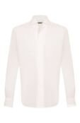 Сорочка из хлопка и льна Corneliani 25P156-2511174 фото 1