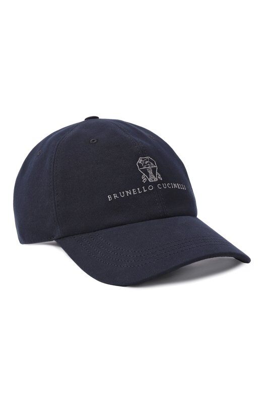 Хлопковая бейсболка Brunello Cucinelli M252D9850 фото 1