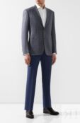 Шерстяные брюки Brioni RPL60R/P7AW7/TIGULLI0 фото 2