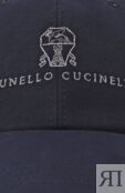 Хлопковая бейсболка Brunello Cucinelli M252D9850 фото 4