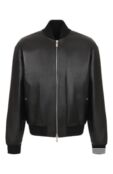 Кожаный бомбер Burberry 8091757 фото 1