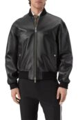 Кожаный бомбер Burberry 8091757 фото 3