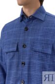 Рубашка из шерсти и шелка Kiton UMC016K0617E14 фото 5