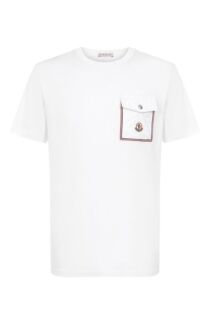 Хлопковая футболка Moncler