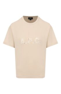 Хлопковая футболка A.P.C.