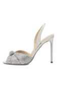 Текстильные босоножки Italian Flirt 105 Aquazzura IFTHIGBR/STD фото 4