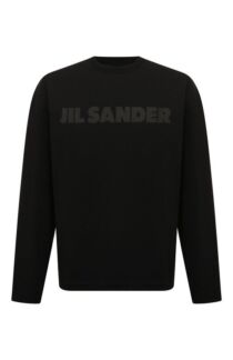 Хлопковый лонгслив Jil Sander