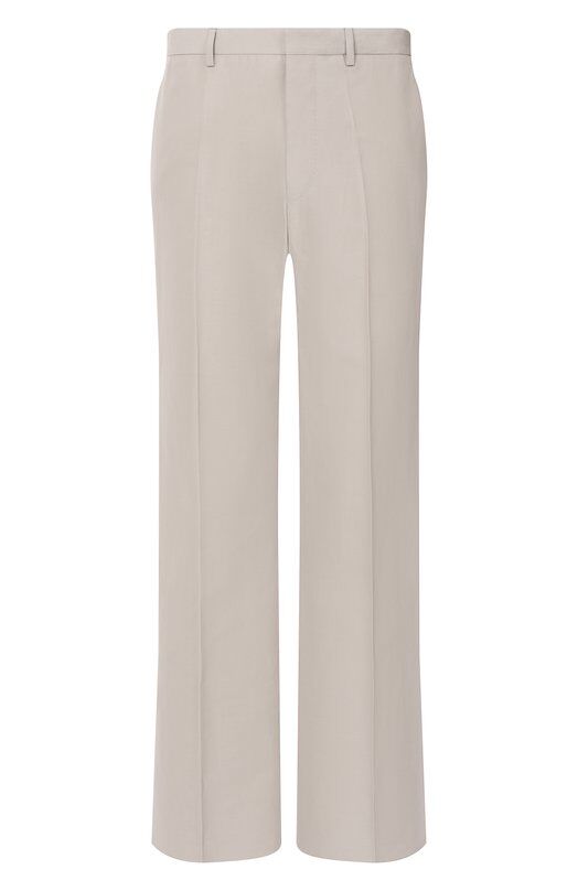 Брюки из хлопка и льна Corneliani 254H32-2514111 фото 1