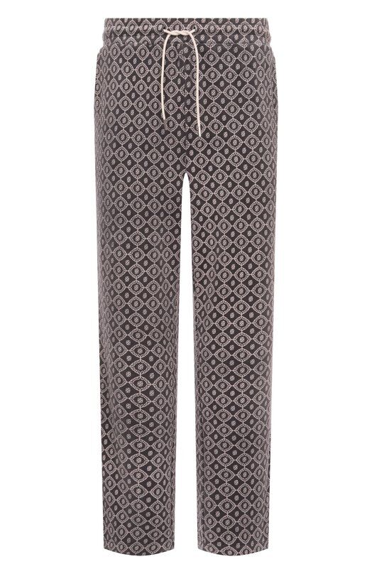 Хлопковые брюки Drole De Monsieur E-SP006-C0169-GY фото 1