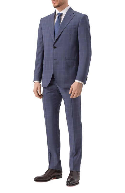 Шерстяной костюм Corneliani 25X008-2517421_SET фото 1