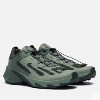 Мужские кроссовки Salomon Advanced Speedverse PRG, цвет зелёный, размер 45.
