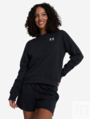 Свитшот женский Under Armour Rival Terry Crew, Черный 1389659U0F-001 фото 1