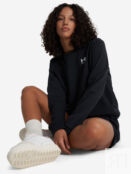 Свитшот женский Under Armour Rival Terry Crew, Черный 1389659U0F-001 фото 4