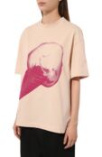 Хлопковая футболка Jil Sander J03GC0119/J20219 фото 3