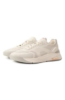 Кожаные кроссовки Hy-run Santoni