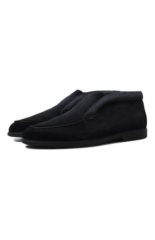 Замшевые ботинки Malibu Santoni MGAG1897400TGGEX фото 1