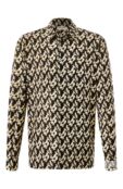 Рубашка из вискозы и шелка Saint Laurent 646850Y2G02 1050 фото 1