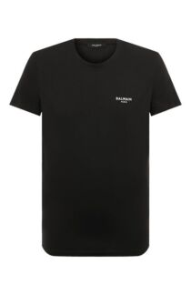 Хлопковая футболка Balmain