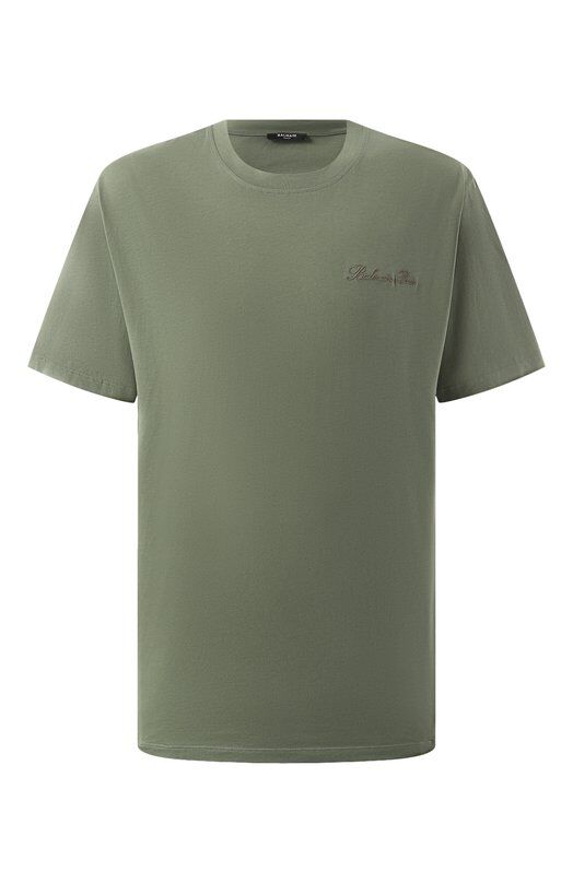 Хлопковая футболка Balmain DH1EG010/BC68 фото 1