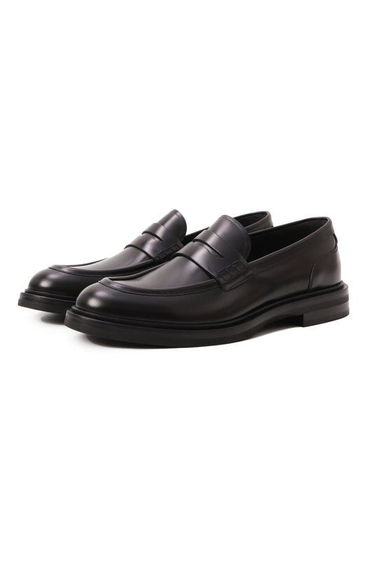 Кожаные пенни-лоферы Dolce & Gabbana A30267/A1203 фото 1