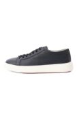 Кожаные кеды Cleanic Santoni MBCG21430BARCMMD фото 4