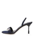 Текстильные босоножки MSGM 3841MDS837/828 фото 4
