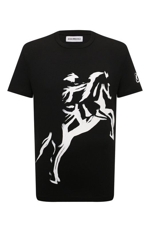 Хлопковая футболка Dirk Bikkembergs PBMT0254 фото 1