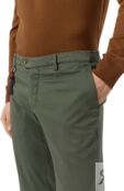 Брюки из хлопка и шелка Marco Pescarolo SLIM80/5100 фото 5