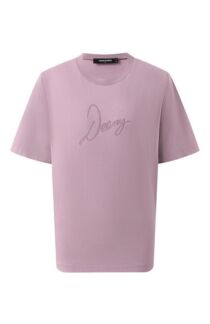 Хлопковая футболка Dsquared2