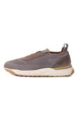 Текстильные кроссовки Innova Santoni MBIG21601BICCH0D фото 4