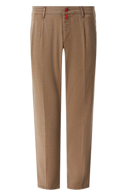 Шерстяные брюки Kiton UPR001RK0613F08 фото 1
