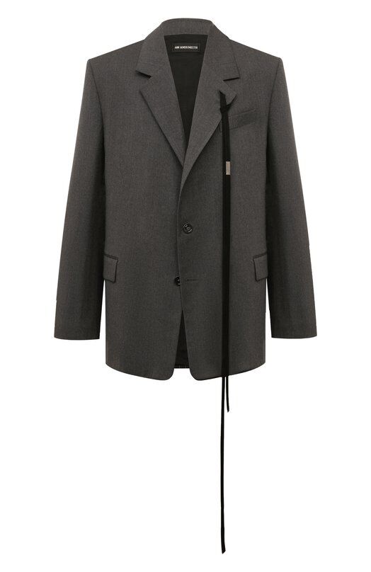 Шерстяной пиджак Ann Demeulemeester 2402-M-JA16-FA515-088 фото 1