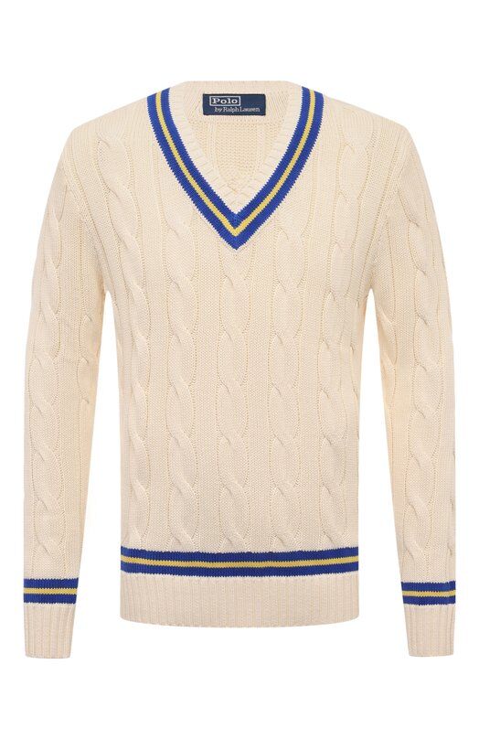 Хлопковый свитер Polo Ralph Lauren 710934013 фото 1