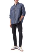 Комбинированные кеды Boxer Dsquared2 SNM0426/16808283 фото 2