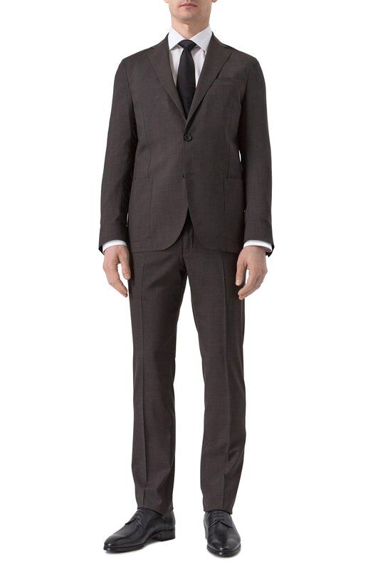 Шерстяной костюм Corneliani 25X007-2518425_SET фото 1