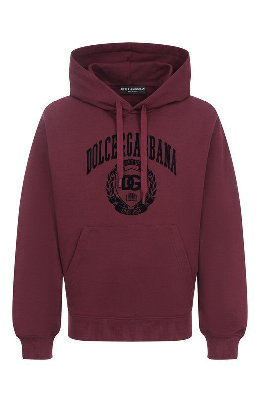 Хлопковое худи Dolce & Gabbana G9ZU0T/G701Z фото 1