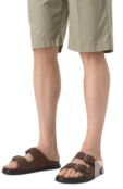 Шлепанцы из нубука Corneliani 25TM86-2520920 фото 3