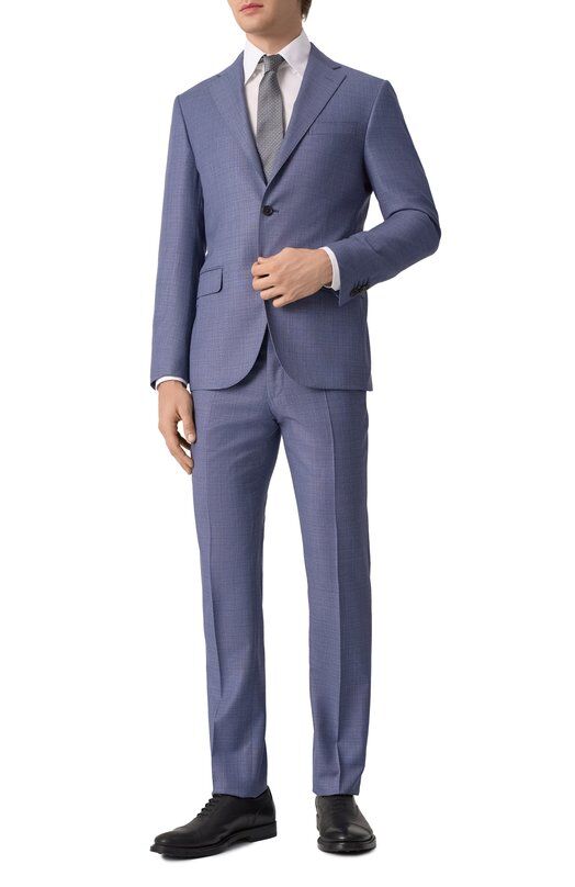 Шерстяной костюм Corneliani 256008-2518284_SET фото 1