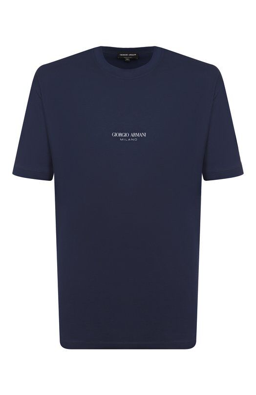Хлопковая футболка Giorgio Armani GM001085/TE10629 фото 1
