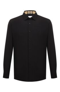 Хлопковая рубашка Burberry