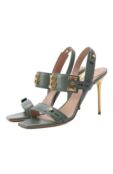 Кожаные босоножки B-Buzz Balmain EN1UH086/LVIT фото 1