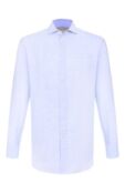 Рубашка из хлопка и льна Brunello Cucinelli MR6250028 фото 1